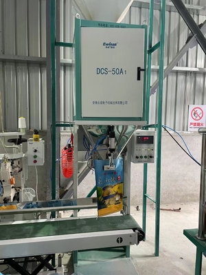 ماش دانه سویا گرانول پلاستیکی دستگاه بسته بندی کمی برنج DCS-50A1