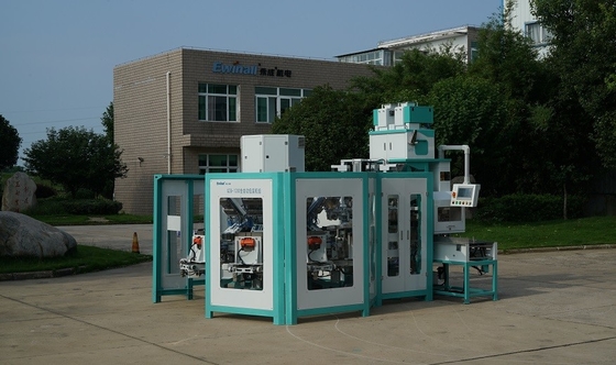 کیسه 0.7MPA دستگاه بسته بندی برنج تمام اتوماتیک 3 کیلوگرم 4 کیلوگرم 667 لیتر / دقیقه